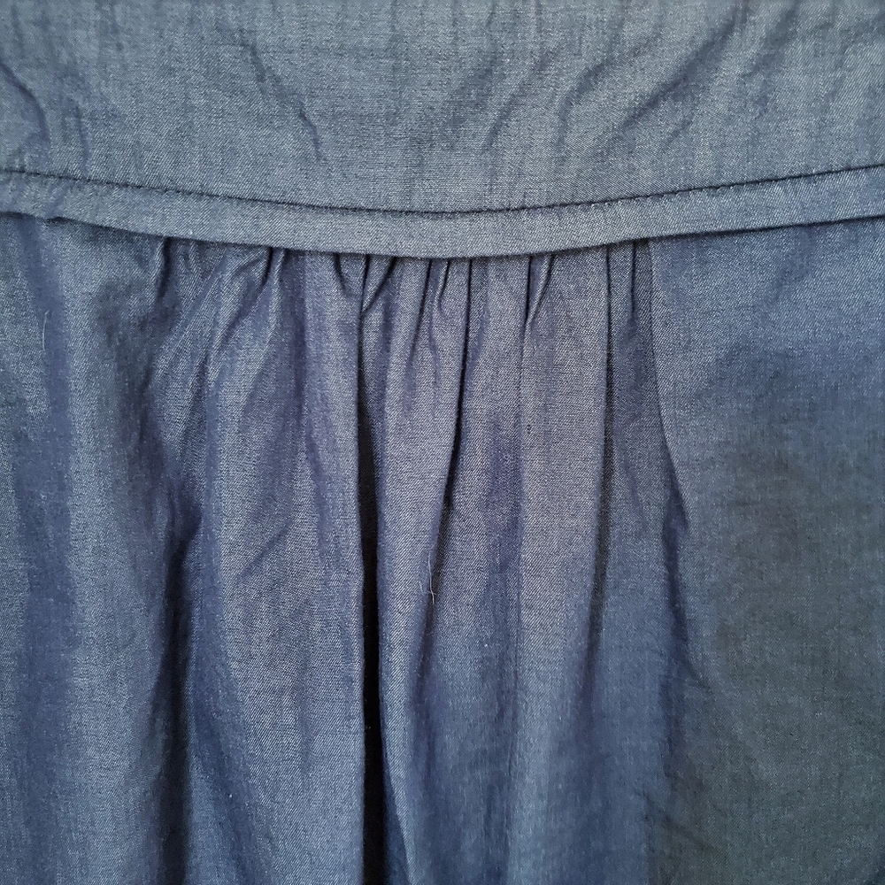 J.Crew mini skirt‎ chambray size 6 - Picture 3 of 5